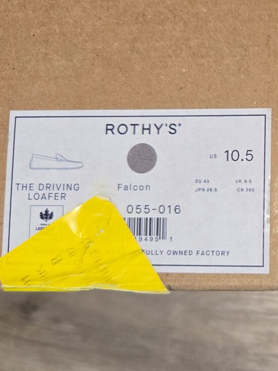 Rothys Men Driving Loafer Color Falcon 10.5 - Brand New - JUST DISCONTINUED main image 5